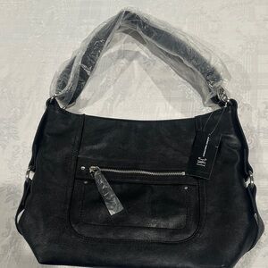 INC International Concepts Black Shoulder Bag